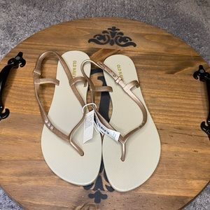 Jeweled Gold sandles